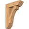 Ekena Millwork Legacy Slat Smooth Bracket w/ Offset Brace, Western Red Cedar, 7 1/2"W x 24"D x 32"H BKT0806X24X32LEC06SWR - alternate 1
